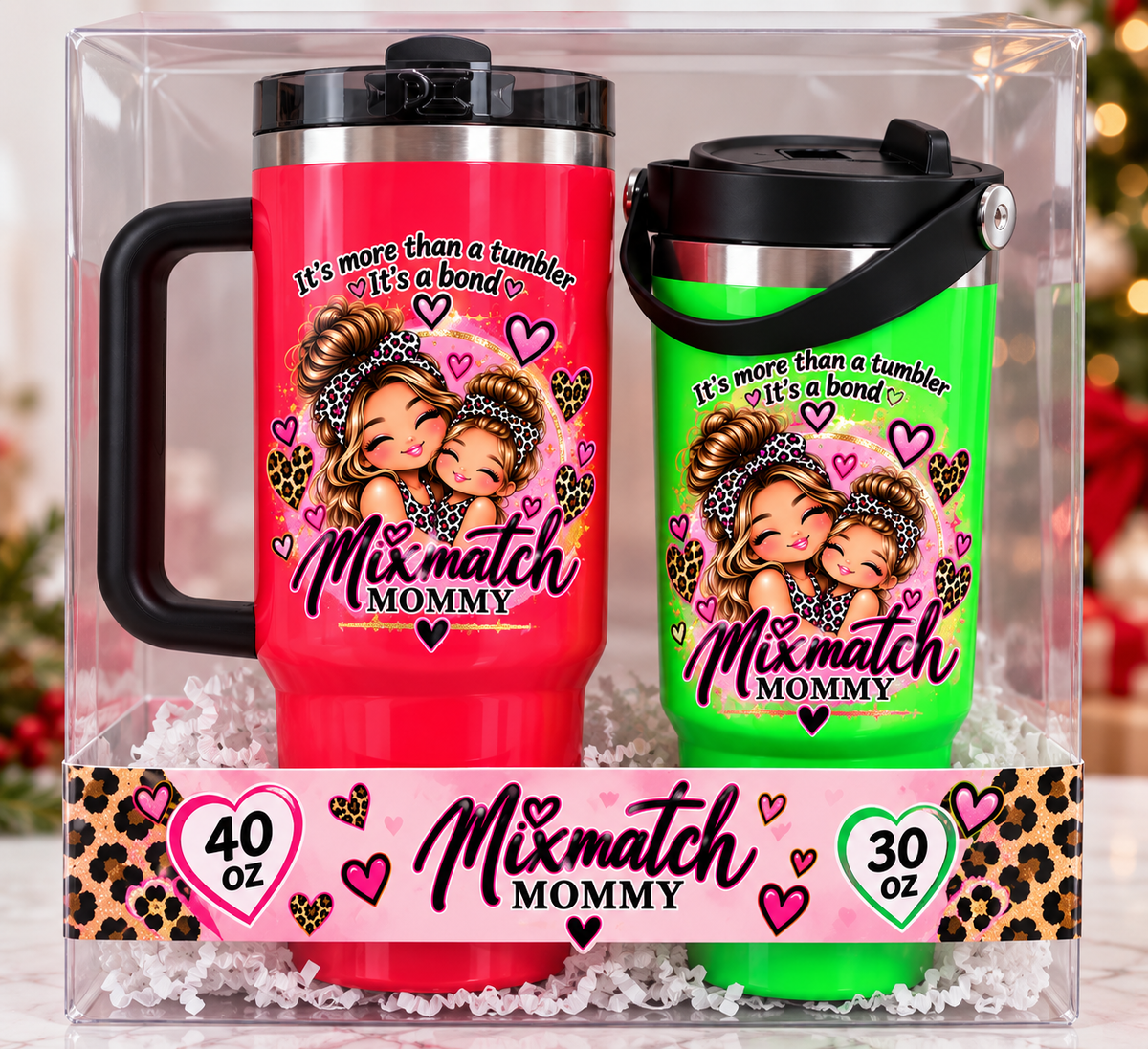 🎄 Christmas Tumbler Bundle | 40 oz + 30 oz Pre-Order